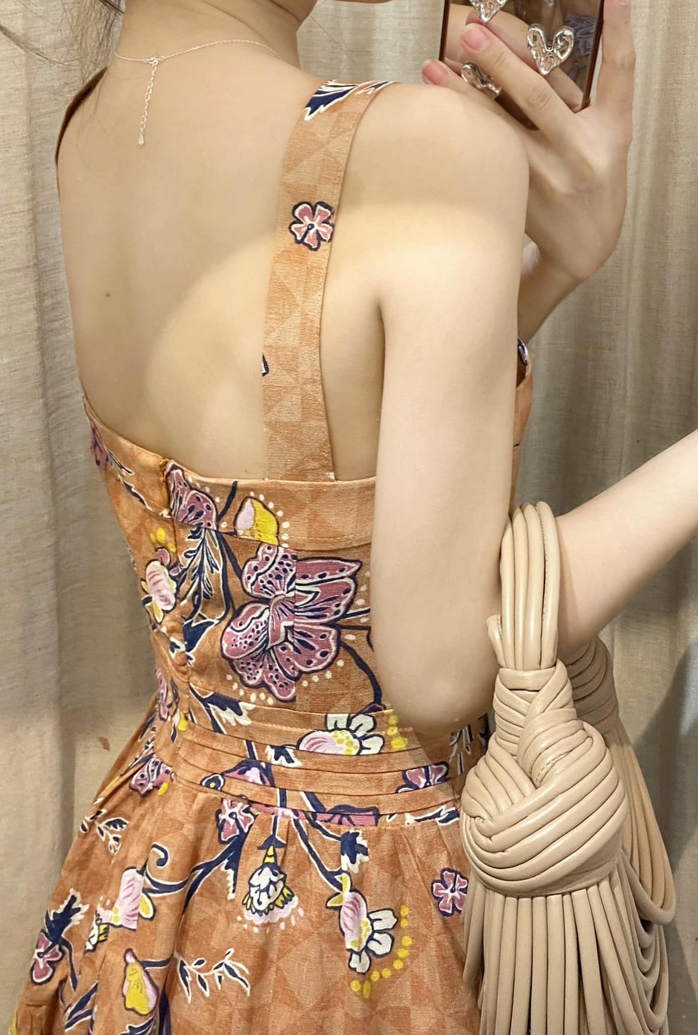 Floris Dress - Đầm Linen 2 Dây L43