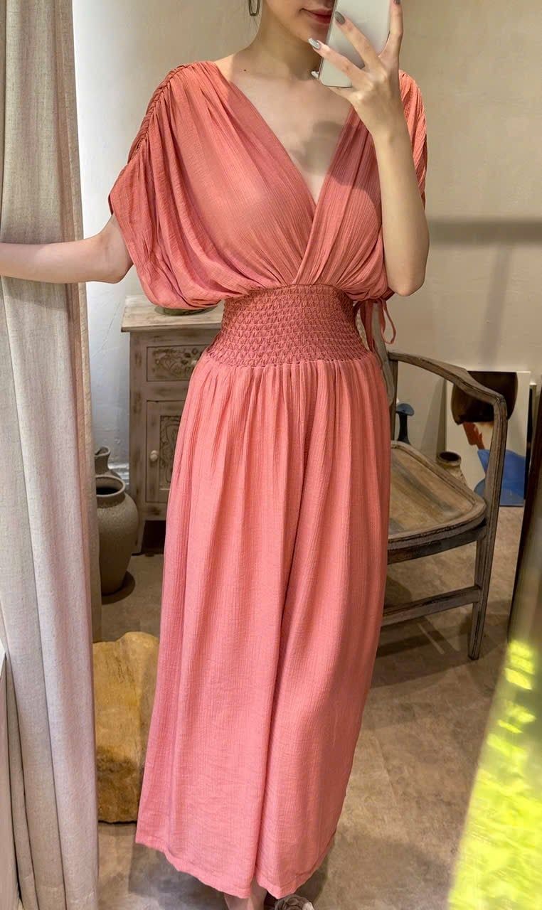 Helen Dress - Đầm Cánh Dơi Nhún Eo D971