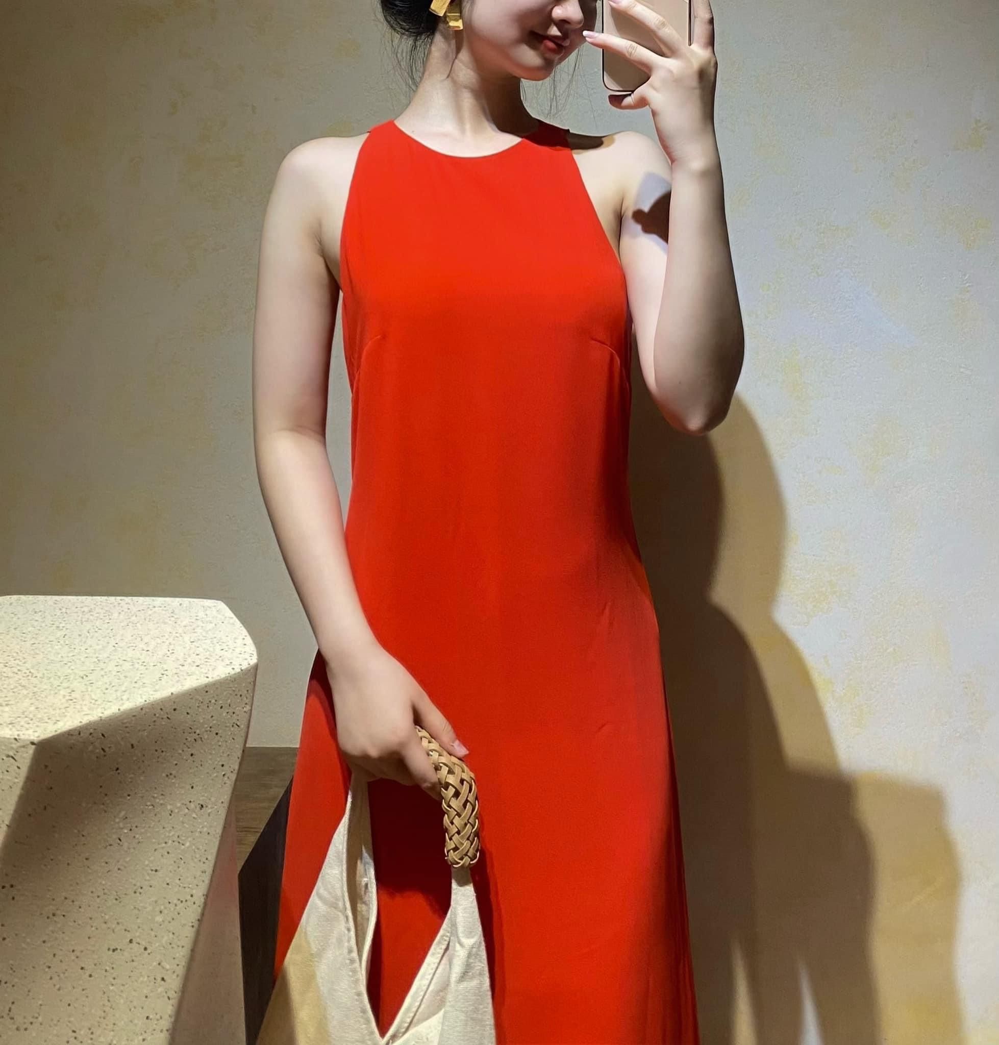 Camilla Dress - Đầm yếm sát nách voan D137