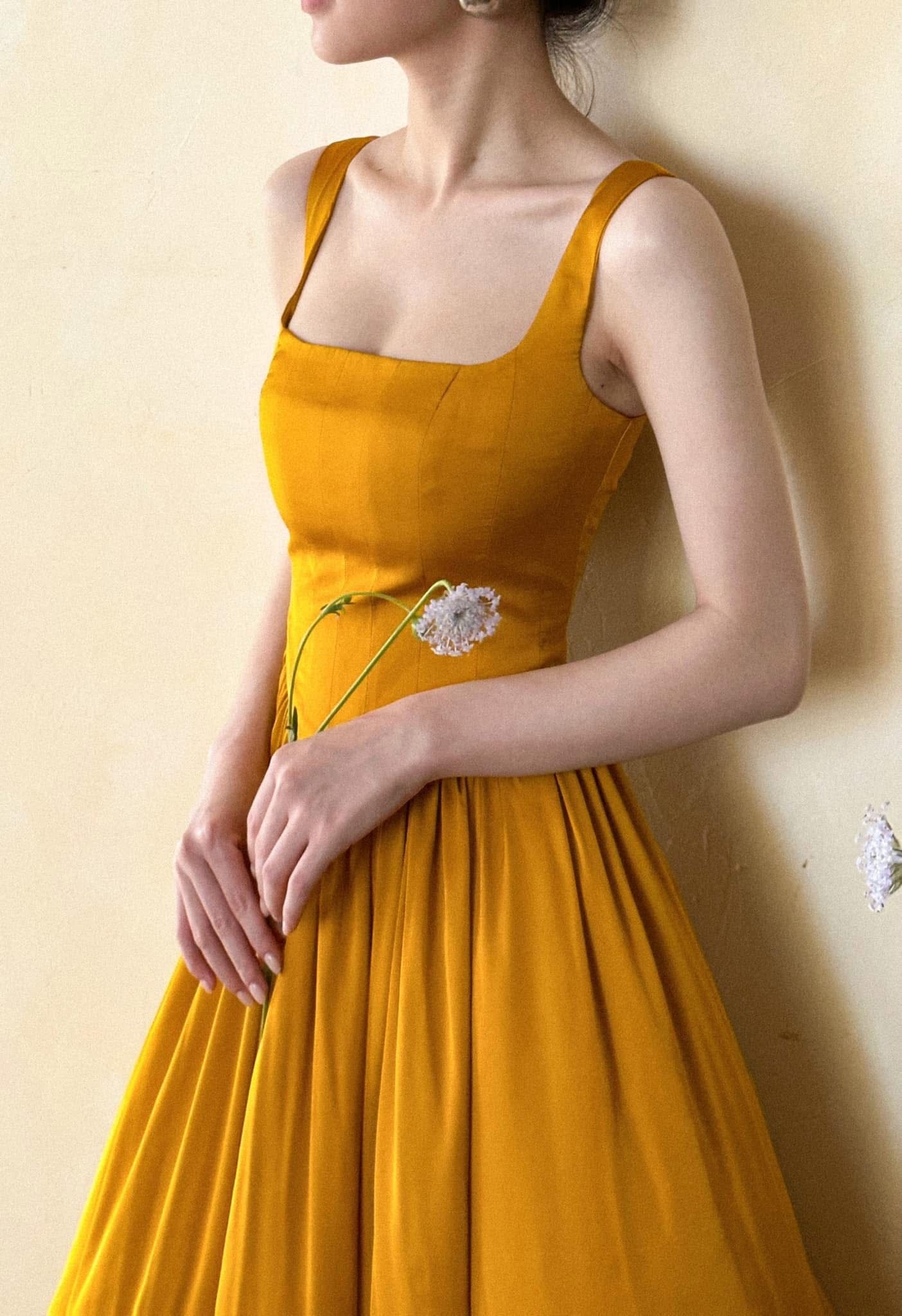 Elizabeth Dress - Đầm Corset Cổ Điển Hai Dây D0124
