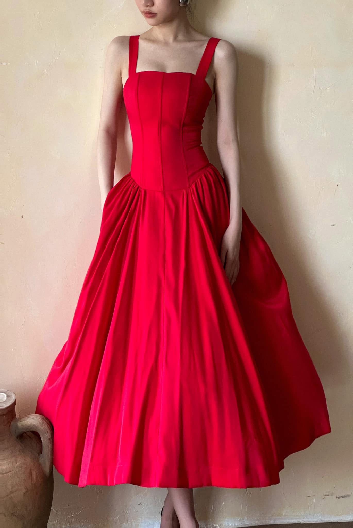 Scarlet Dress - Đầm Corset Cúp Ngực V23