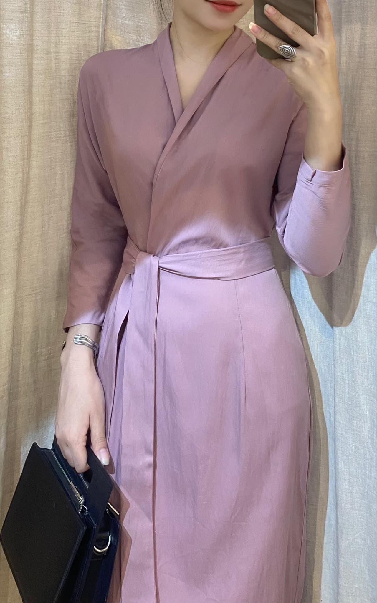 Maya Dress - Đầm body có dây thắt eo D103