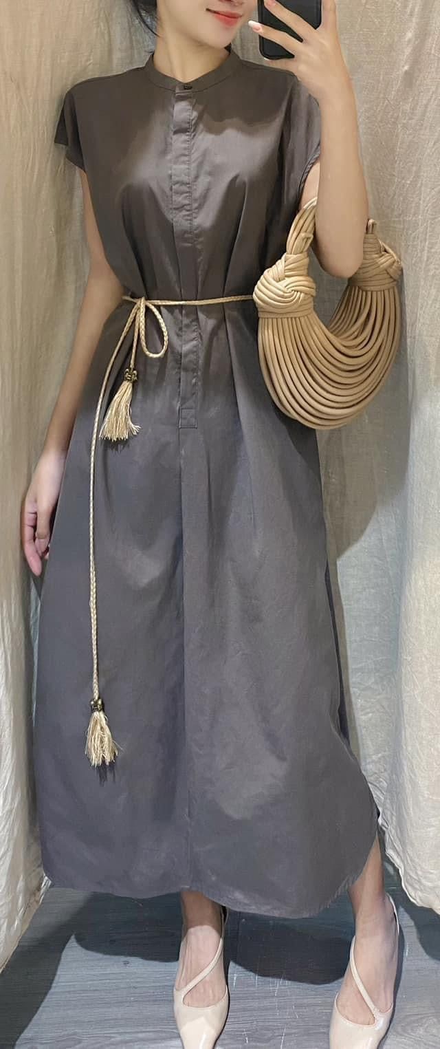 Milcah Dress - Đầm Sơ Mi Suông Tay Ngắn D956