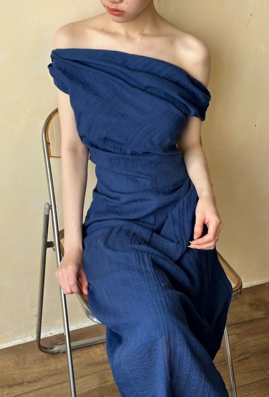 Dilys Dress - Đầm Trễ Vai Sóng Eo DR2123