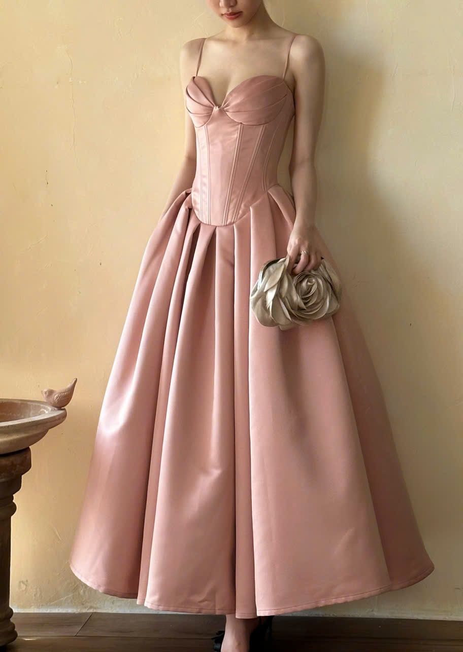Million Roses Dress - Đầm Corset Hoa Hồng Q005