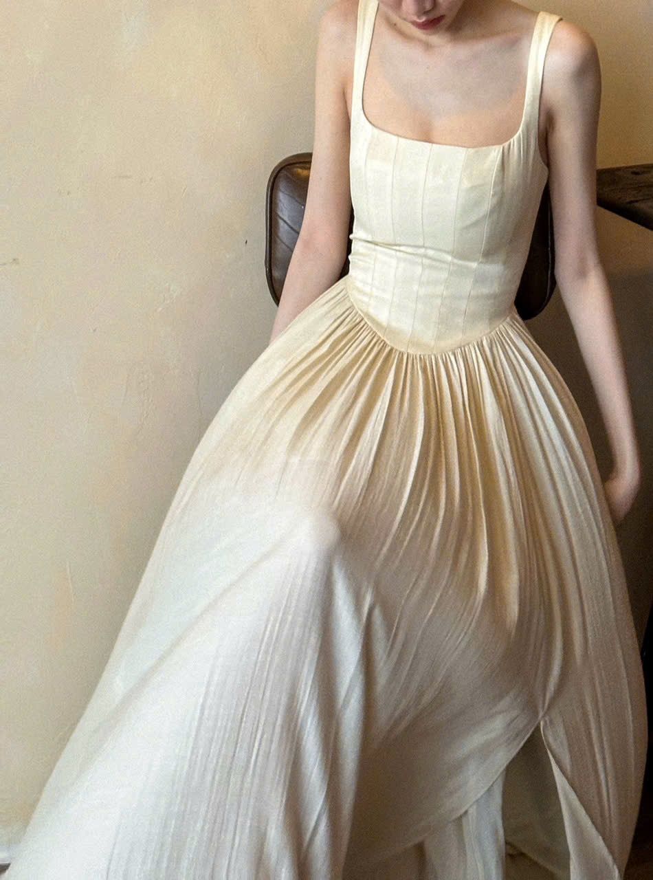 Elizabeth Dress - Đầm Corset Cổ Điển Hai Dây D0124
