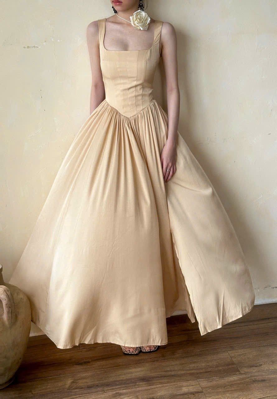 Elizabeth Dress - Đầm Corset Cổ Điển Hai Dây D0124