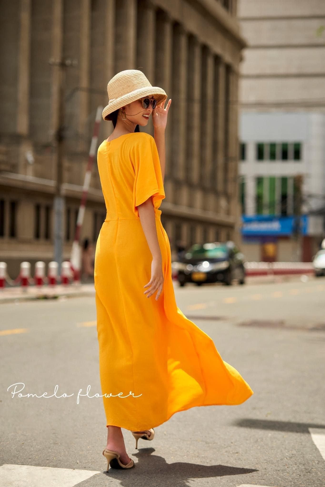 Nyla Dress - Đầm Xoắn Eo D035