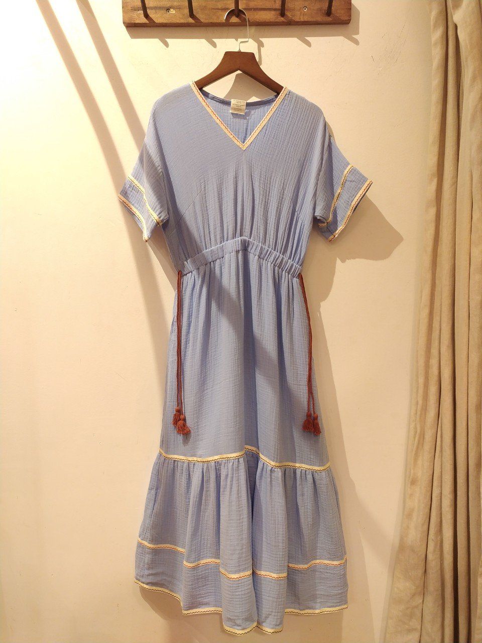 Bohemian Girl Dress - Đầm cổ tim nhấn eo D548 D563