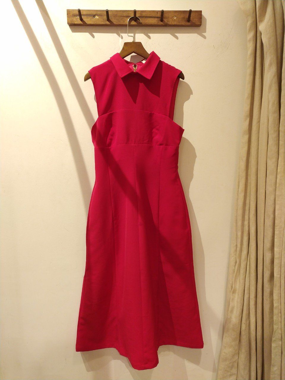 Ashley Dress - Đầm sát nách cổ sơ mi D567