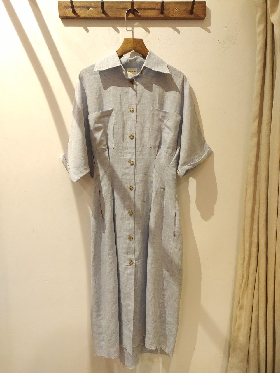 Jasmine Dress - Đầm sơ mi nhấn eo có túi D570
