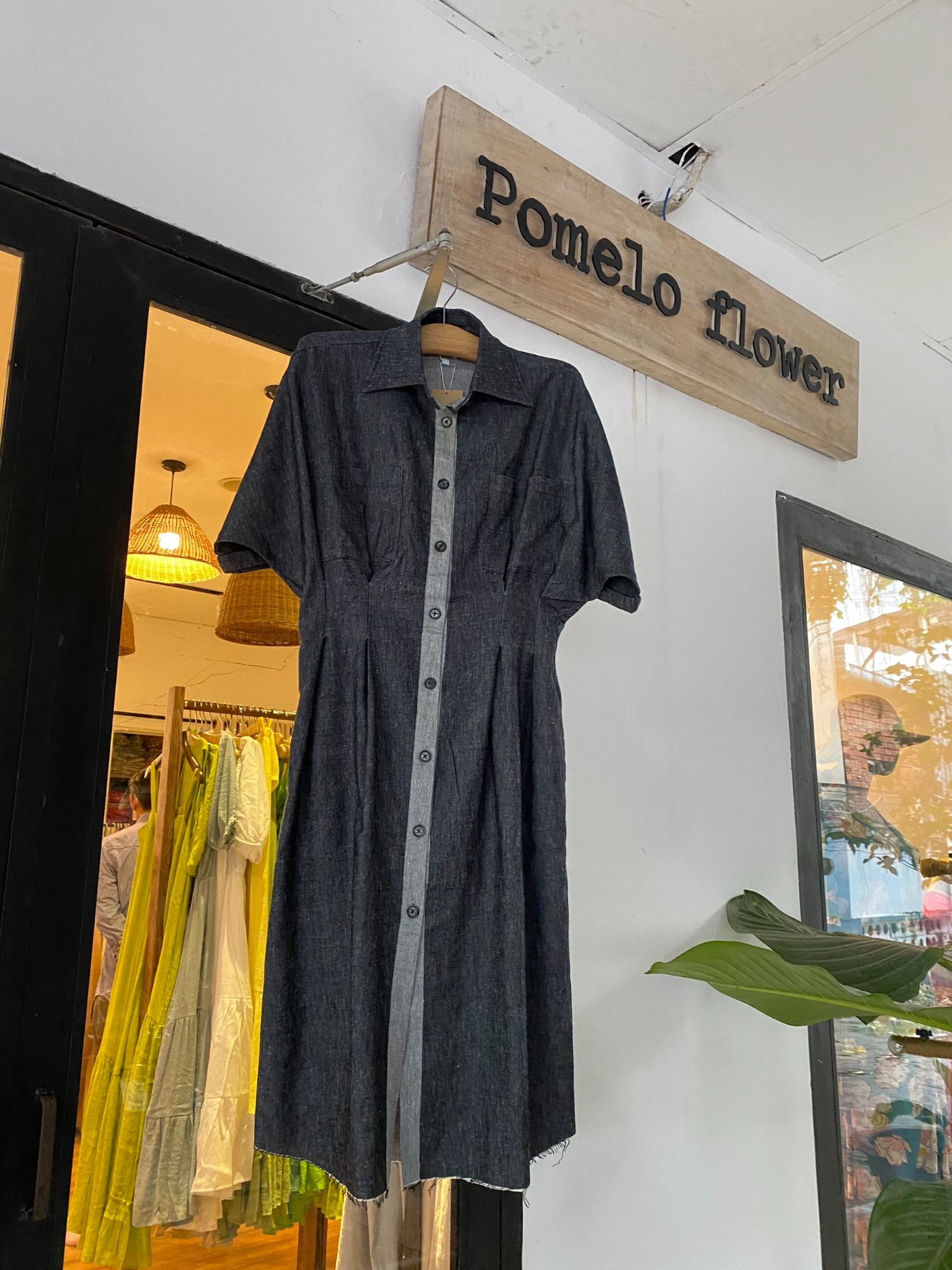 Jasmine Dress - Đầm sơ mi nhấn eo có túi D570
