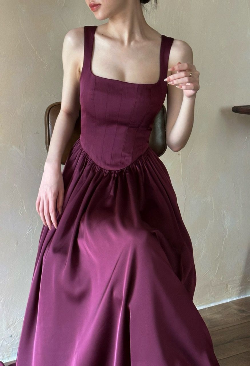 Elizabeth Dress - Đầm Corset Cổ Điển Hai Dây D0124