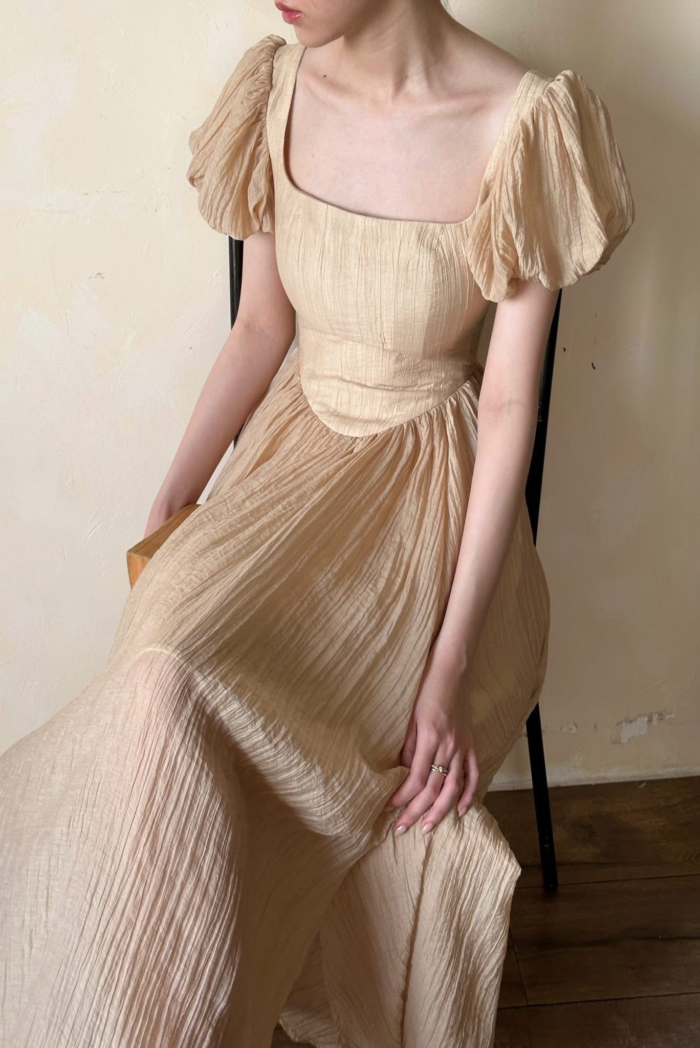Josie Dress - Đầm Corset Tay Bồng D0131