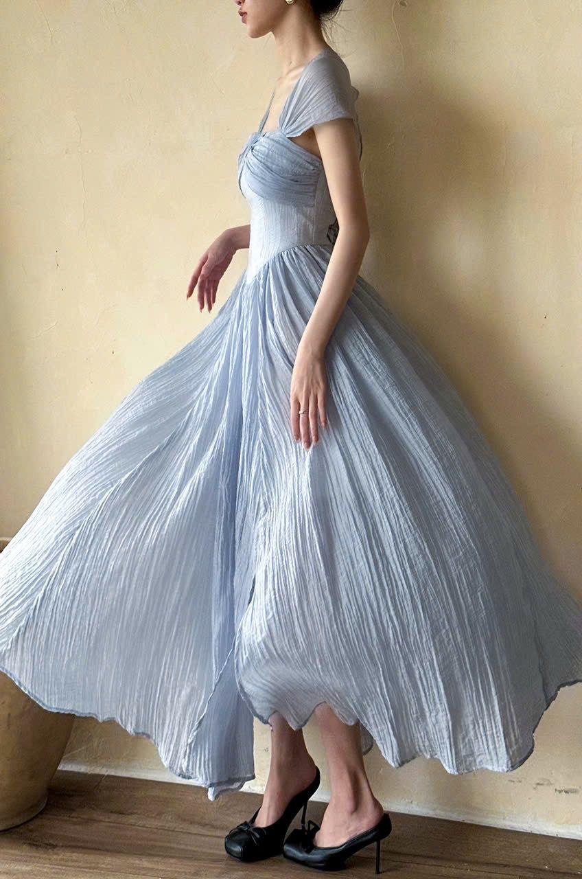 Alexandra Dress - Đầm Corset Tay Hến V20