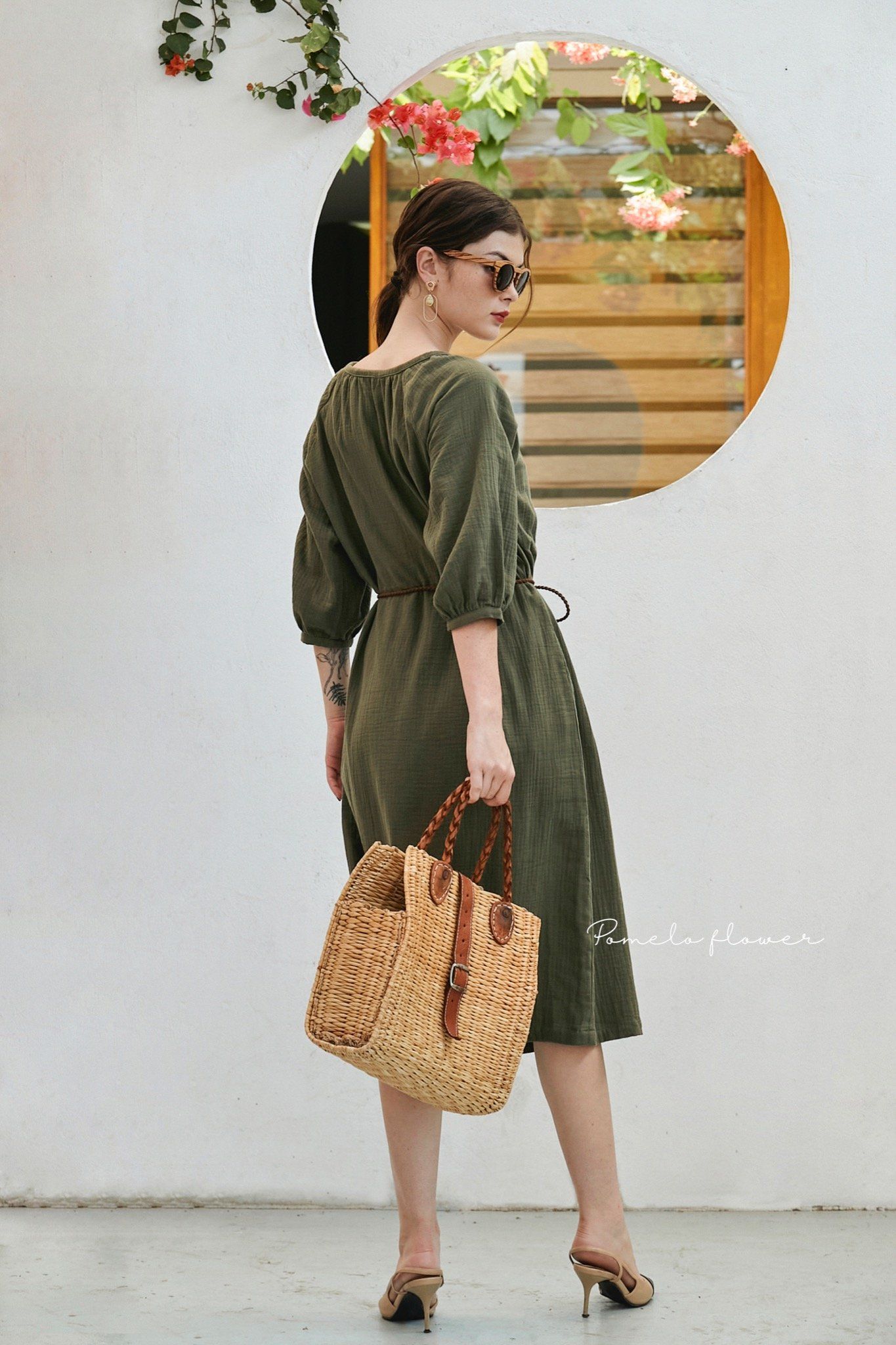 Lunar Dress - Đầm suông tay lỡ - D679