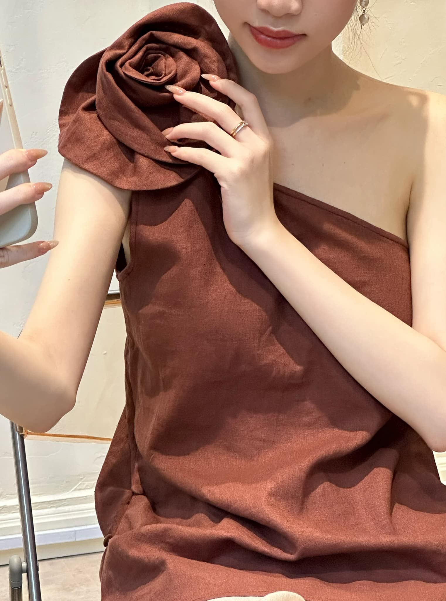 Doris Set - Set áo hoa lớn và quần linen