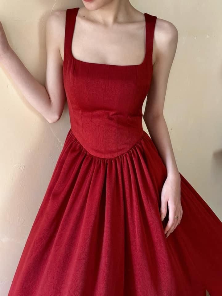 Elizabeth Dress - Đầm Corset Cổ Điển Hai Dây D0124