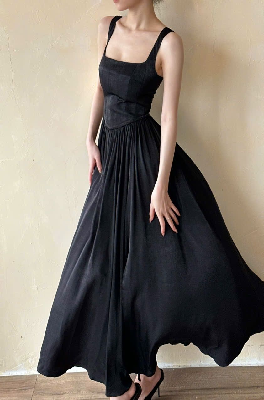 Elizabeth Dress - Đầm Corset Cổ Điển Hai Dây D0124