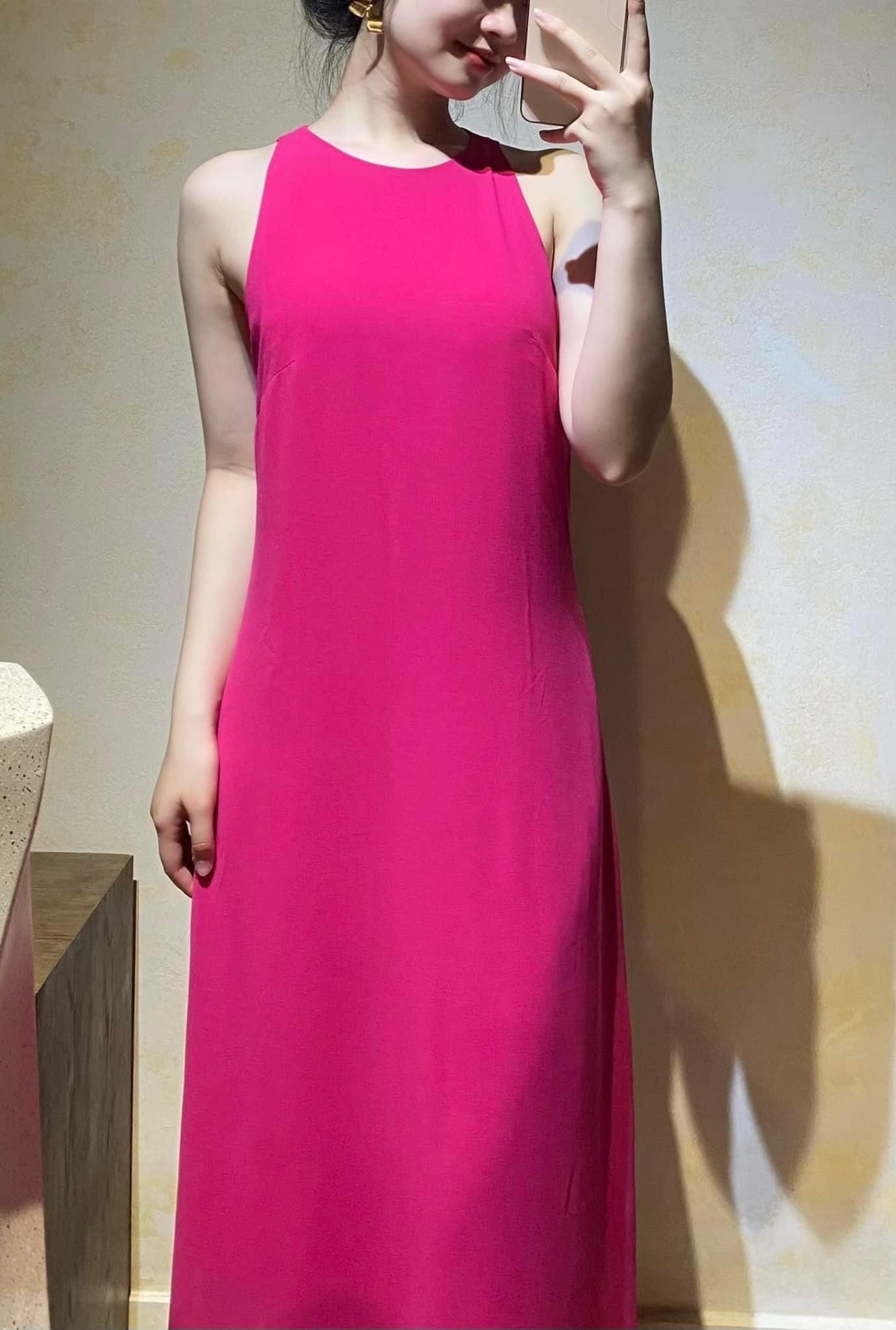 Camilla Dress - Đầm yếm sát nách voan D137
