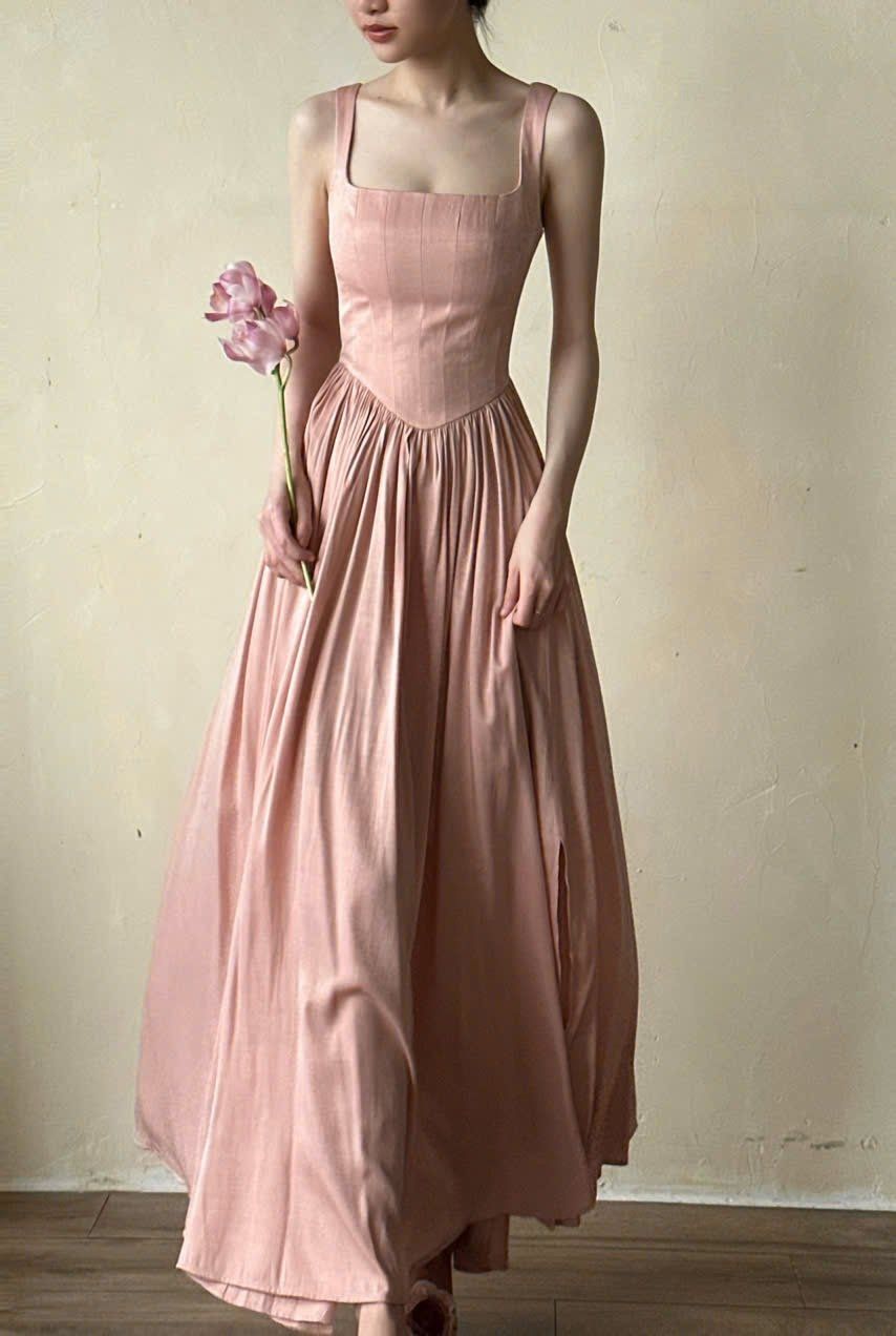 Elizabeth Dress - Đầm Corset Cổ Điển Hai Dây D0124