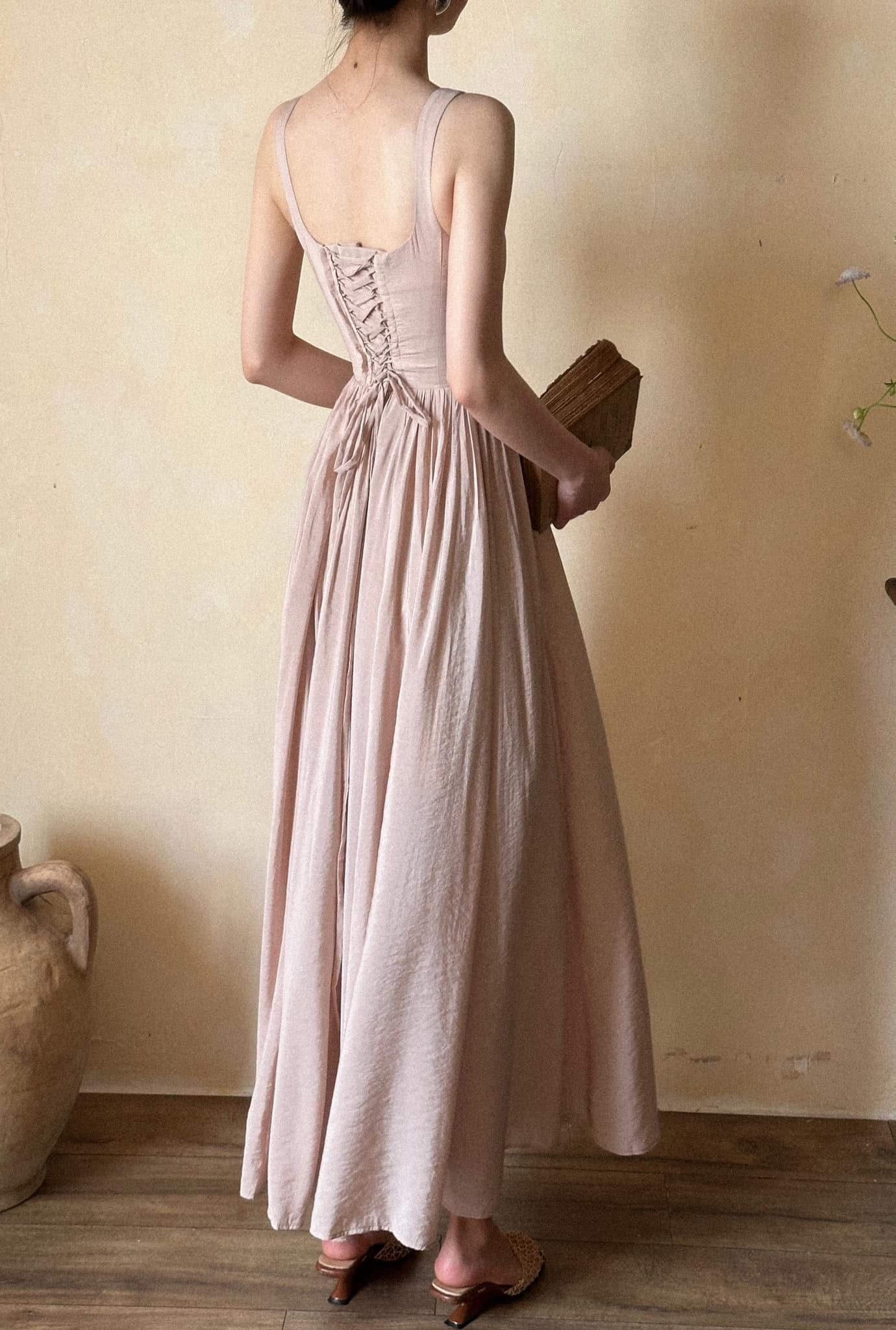 Elizabeth Dress - Đầm Corset Cổ Điển Hai Dây D0124