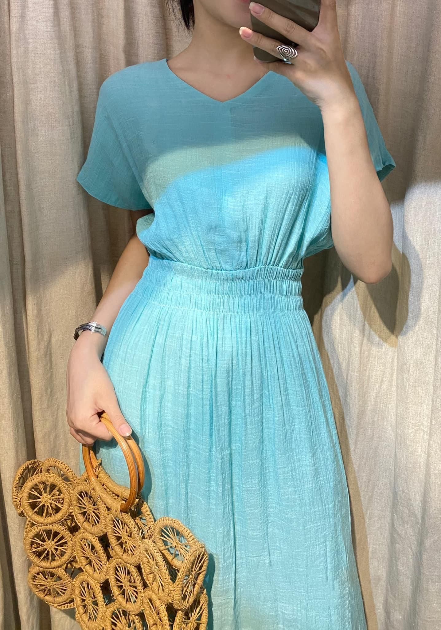 Laila Dress - Đầm maxi , cánh dơi nhấn eo - các màu PO01