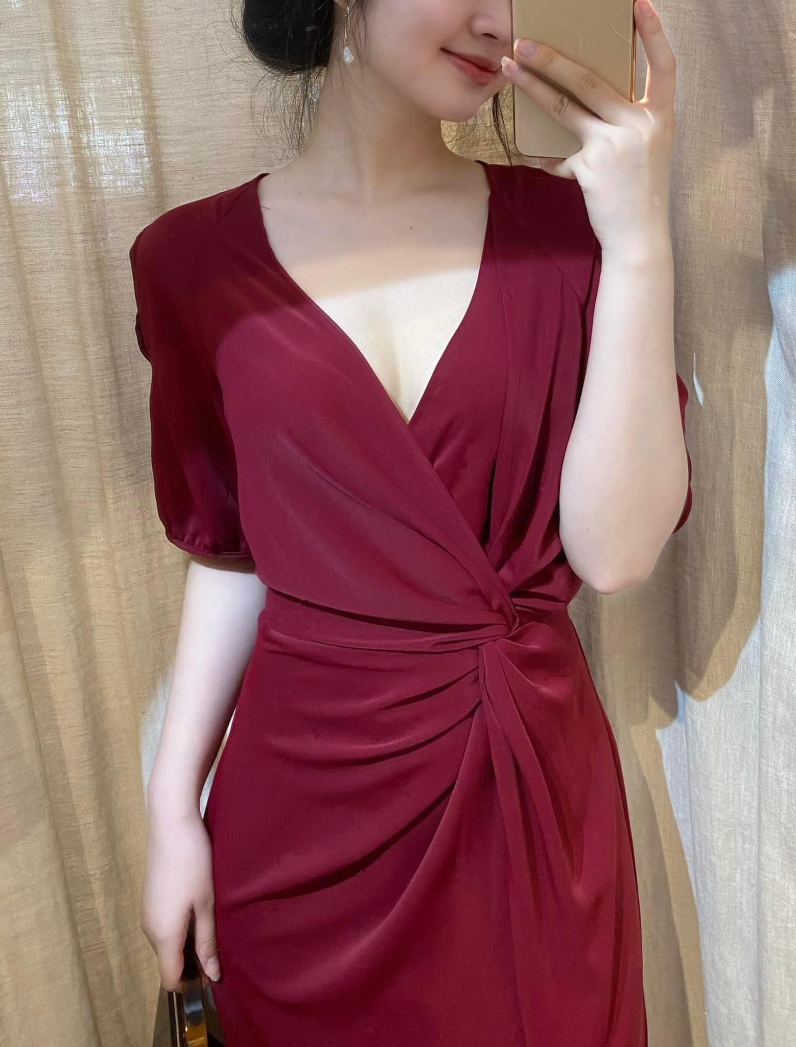 Hera Dress - Đầm Body Xoắn Eo V04