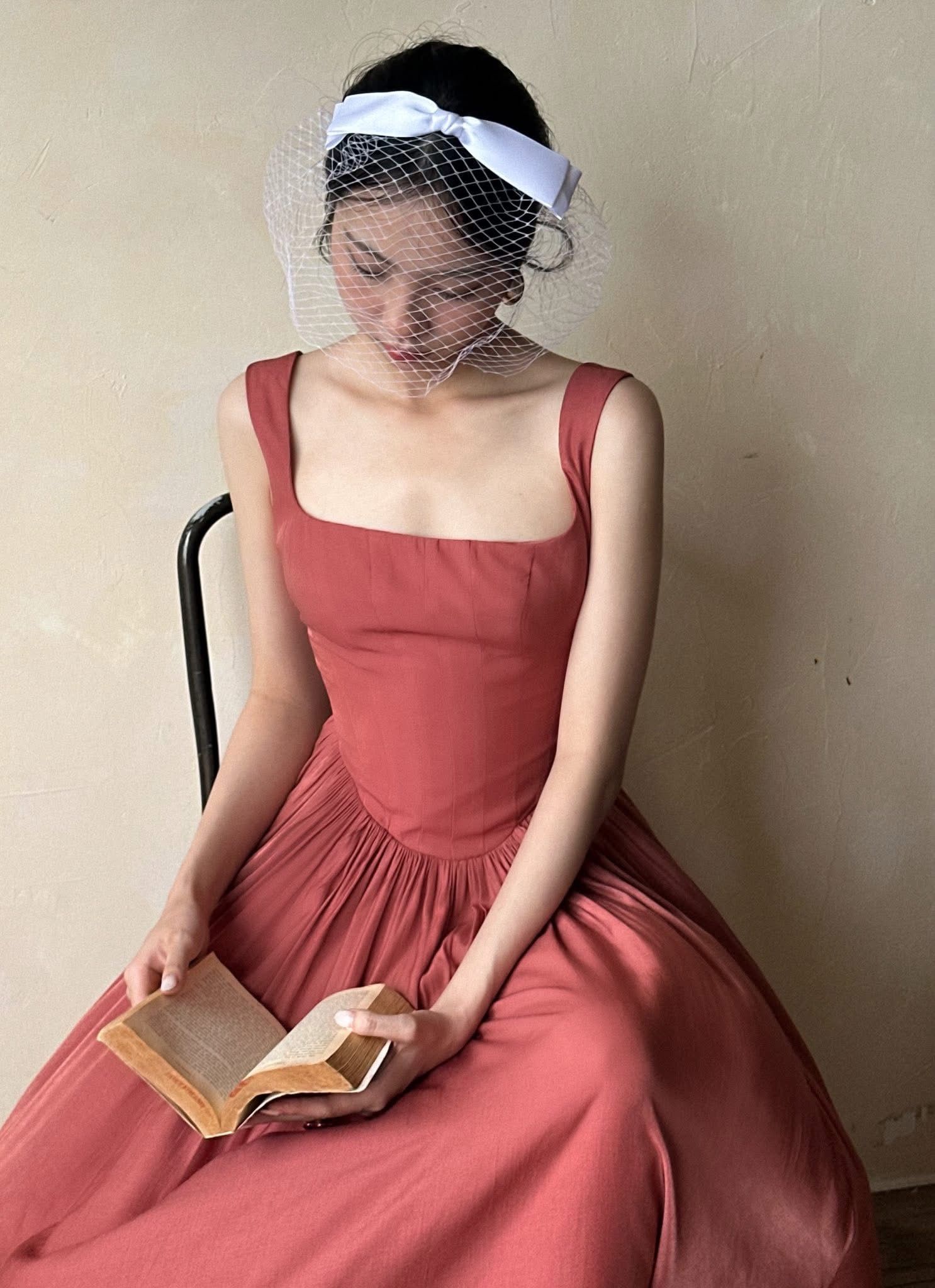 Elizabeth Dress - Đầm Corset Cổ Điển Hai Dây D0124