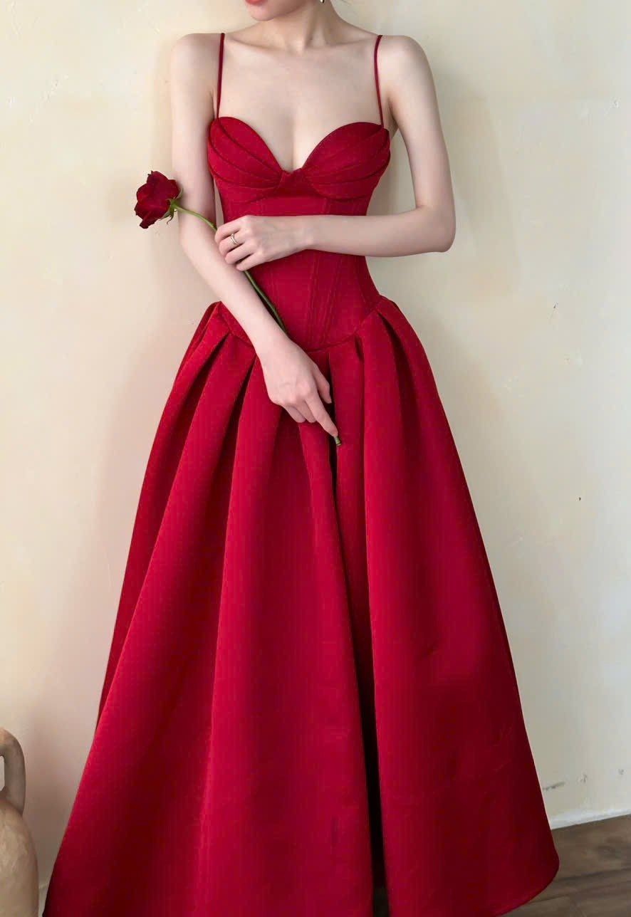 Million Roses Dress - Đầm Corset Hoa Hồng Q005