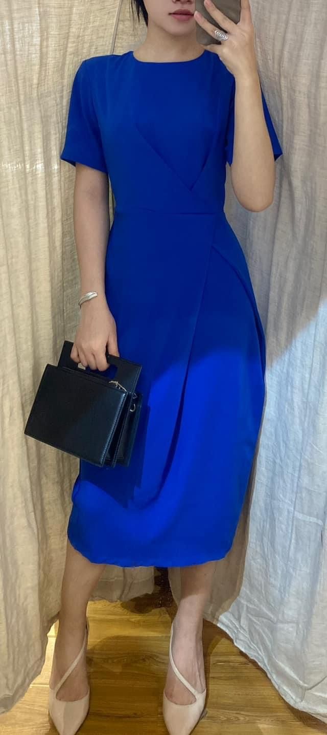 Chelsea Dress - Đầm body, đắp chéo trước ngực D556