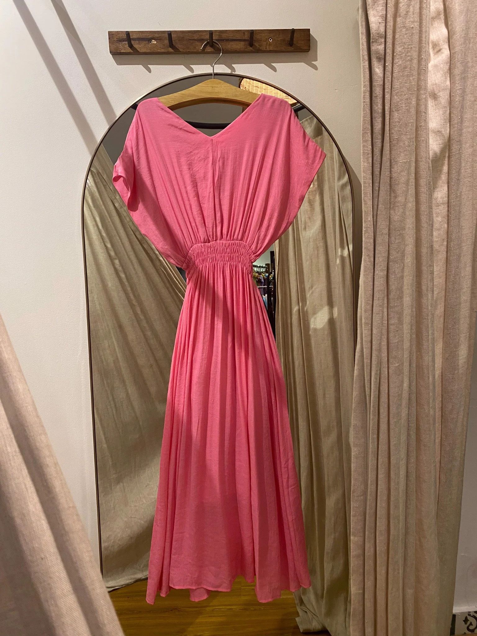 Laila Dress - Đầm maxi , cánh dơi nhấn eo - các màu PO01