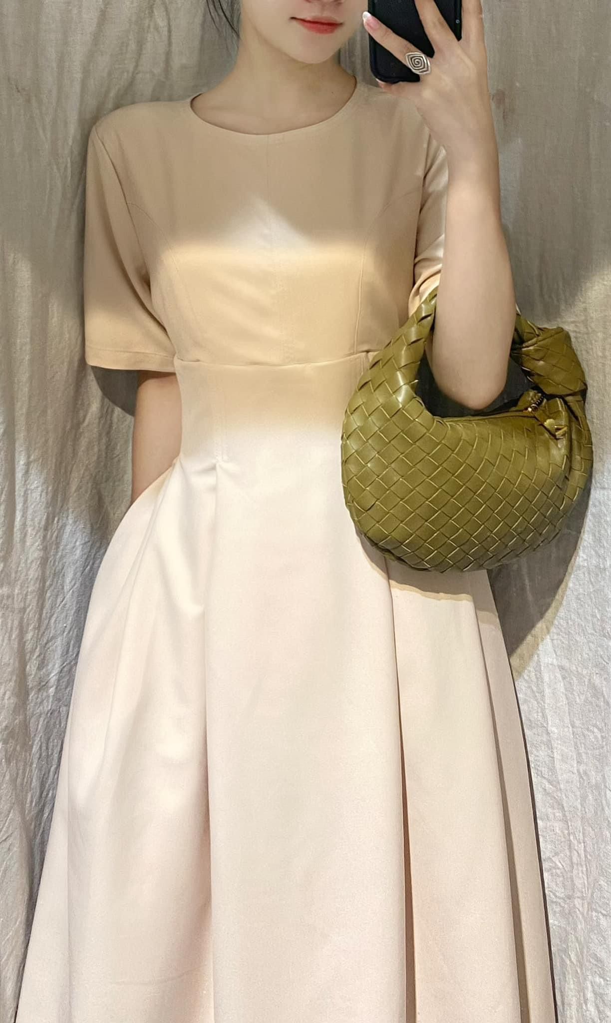 Victoria Dress - Đầm tay ngắn chữ A - POQ79