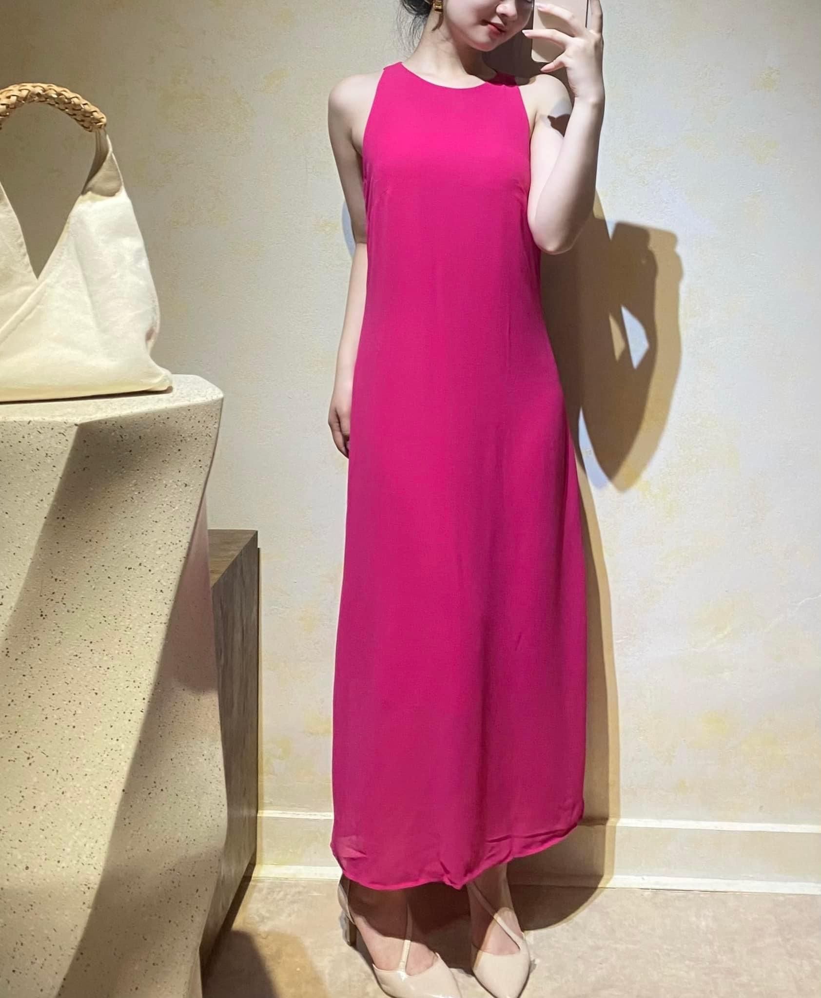 Camilla Dress - Đầm yếm sát nách voan D137