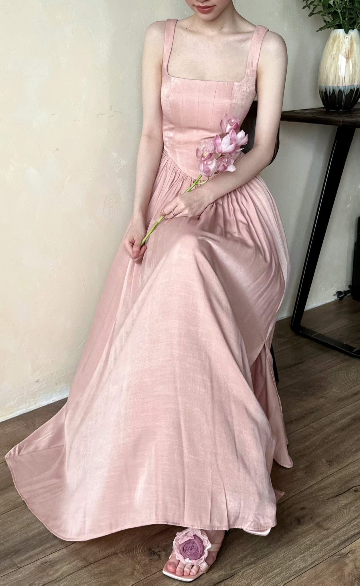 Elizabeth Dress - Đầm Corset Cổ Điển Hai Dây D0124