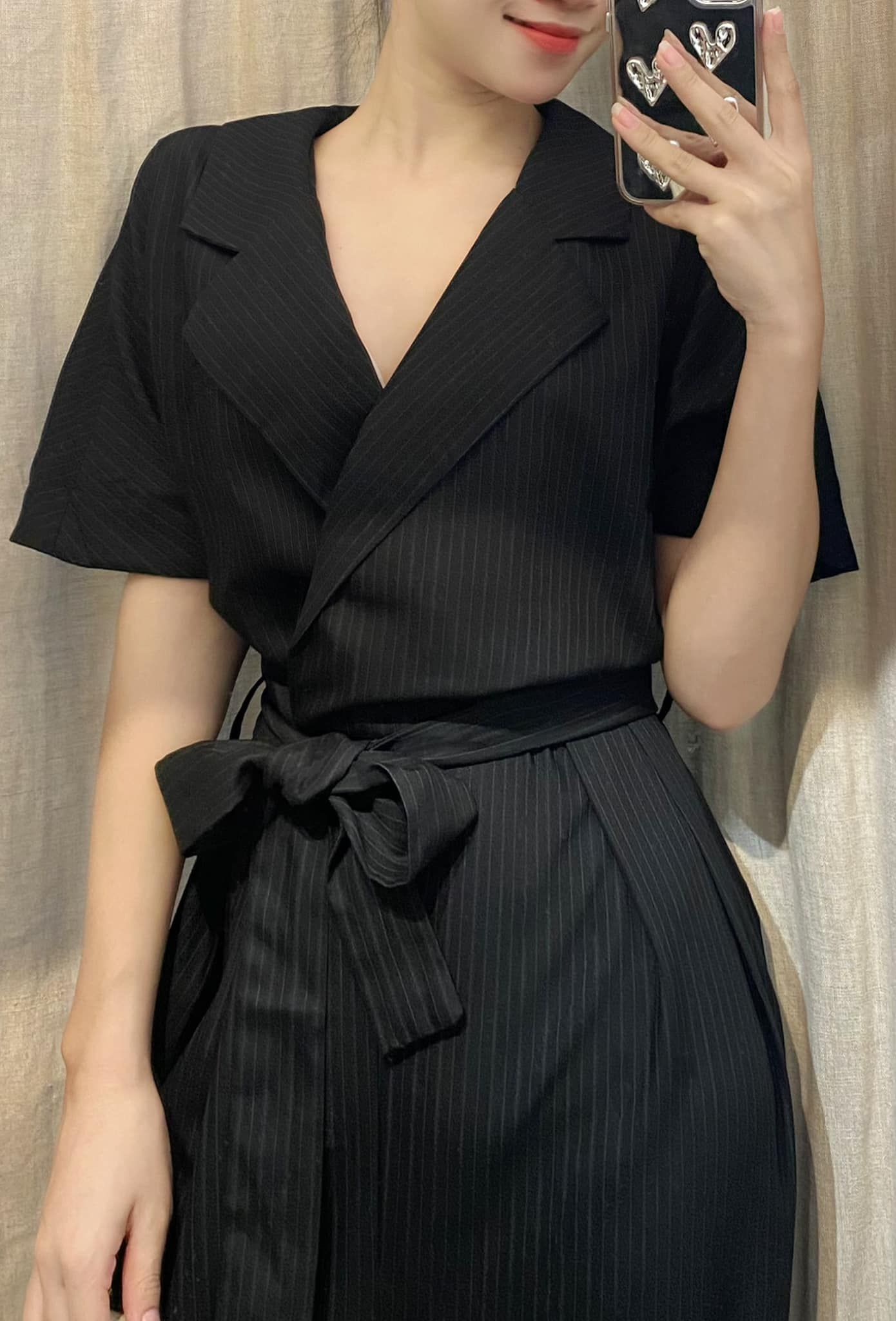 Cleo jumpsuit kẻ sọc J01 J02