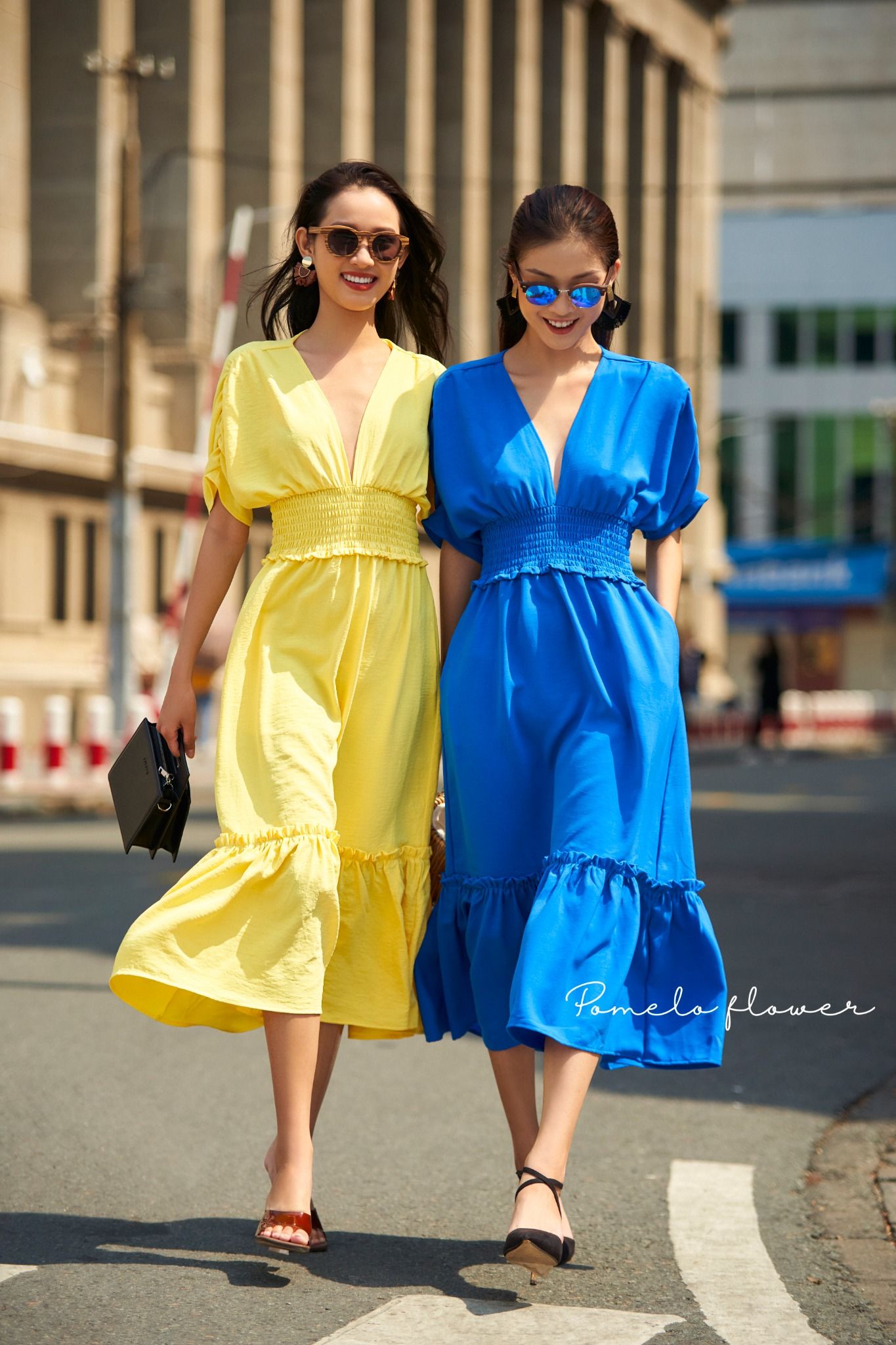 Aaliyah Dress - Đầm cánh dơi chun eo D587 D588 D595 D596 D601