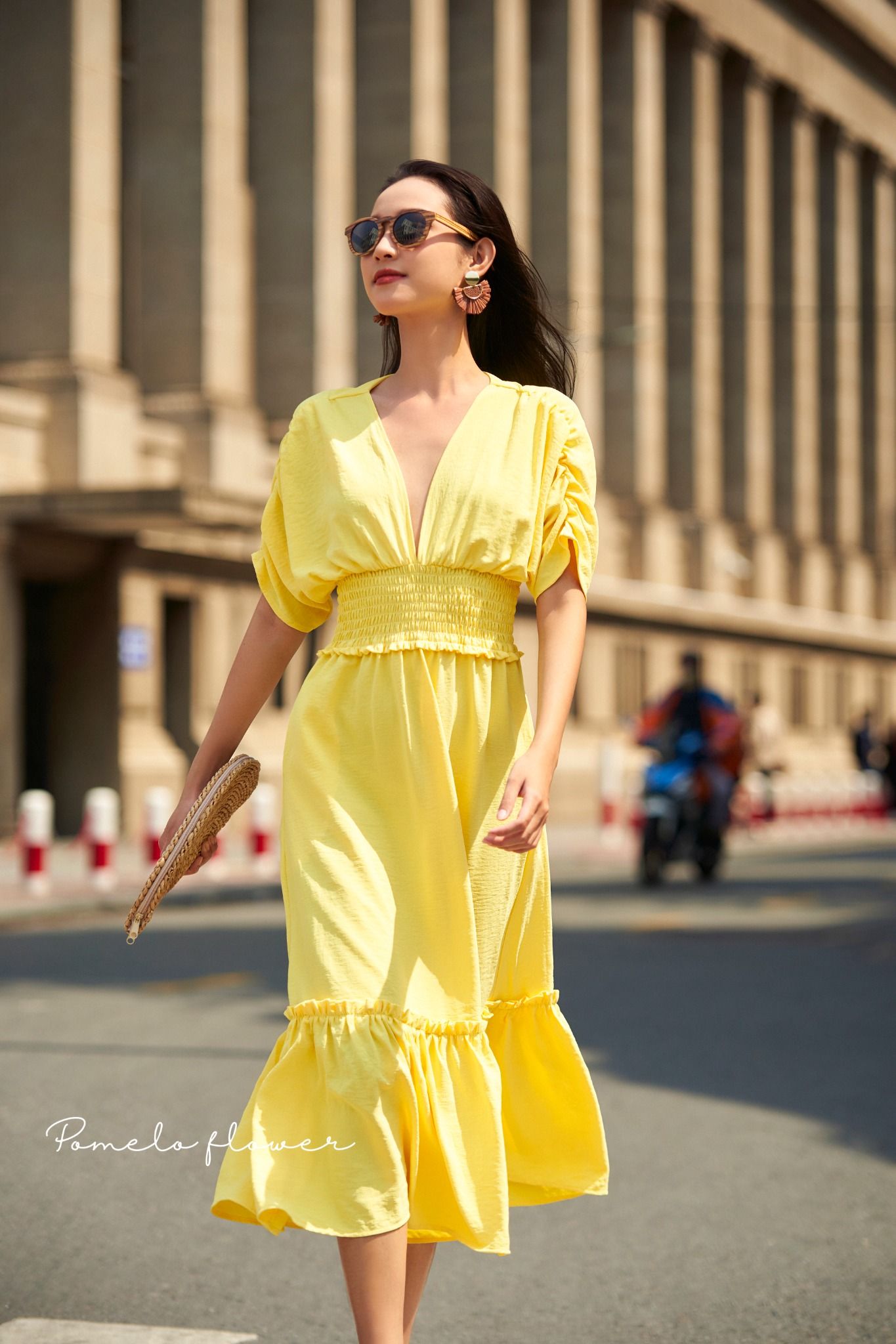 Aaliyah Dress - Đầm cánh dơi chun eo D587 D588 D595 D596 D601