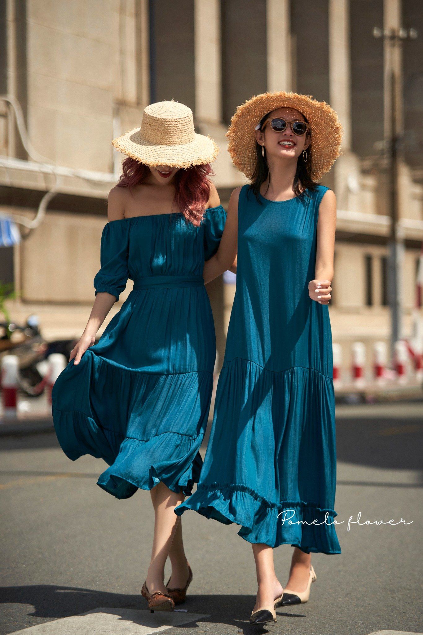 Emmie Dress - Đầm sát nách lụa các màu - D634
