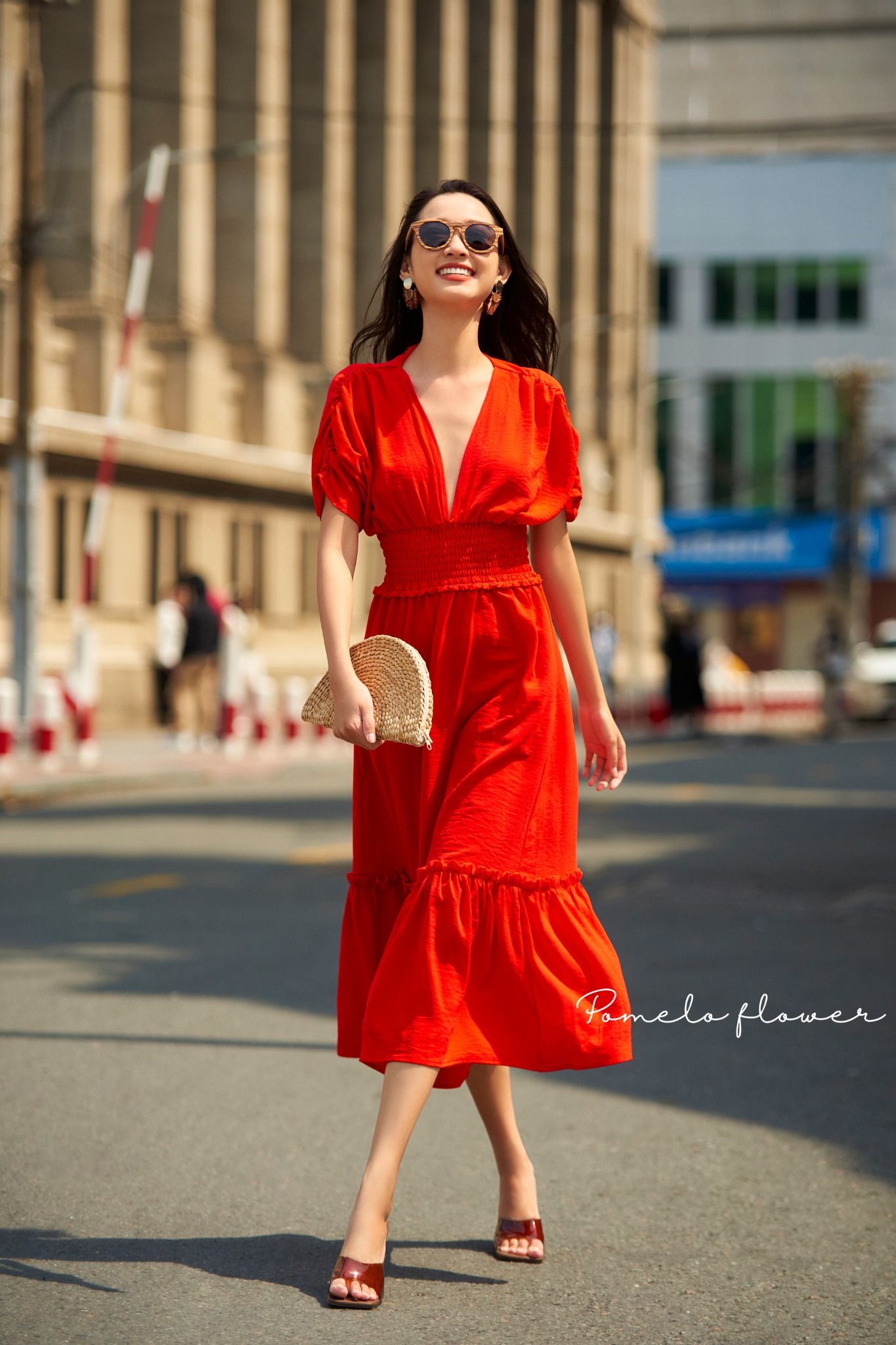 Aaliyah Dress - Đầm cánh dơi chun eo D587 D588 D595 D596 D601