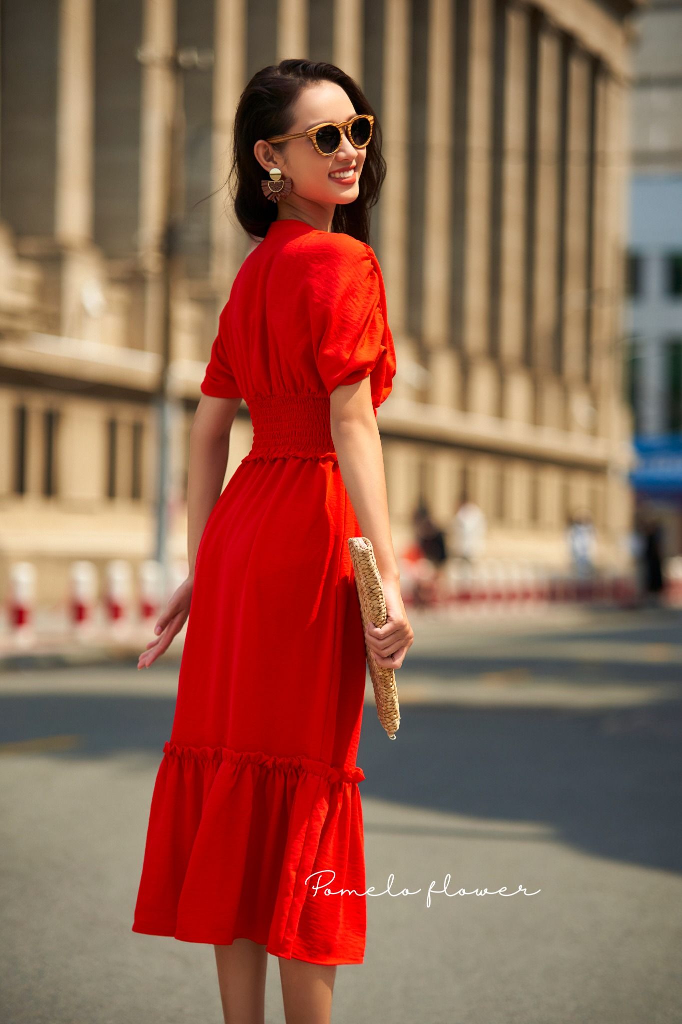Aaliyah Dress - Đầm cánh dơi chun eo D587 D588 D595 D596 D601