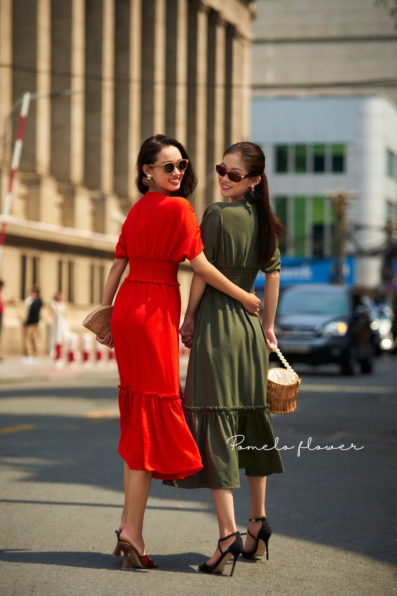 Aaliyah Dress - Đầm cánh dơi chun eo D587 D588 D595 D596 D601