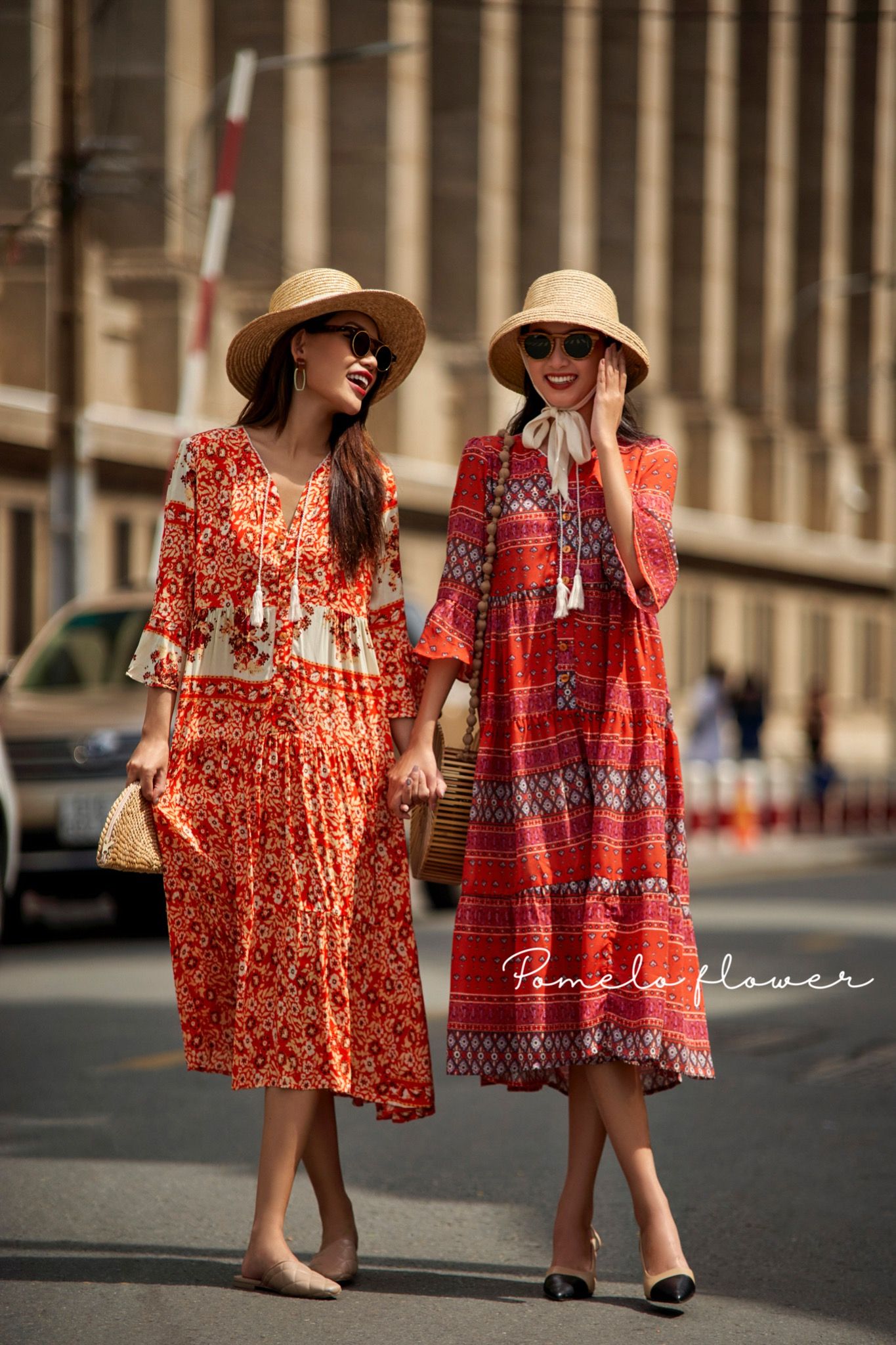 June Dress - Đầm họa tiết thổ cẩm D533