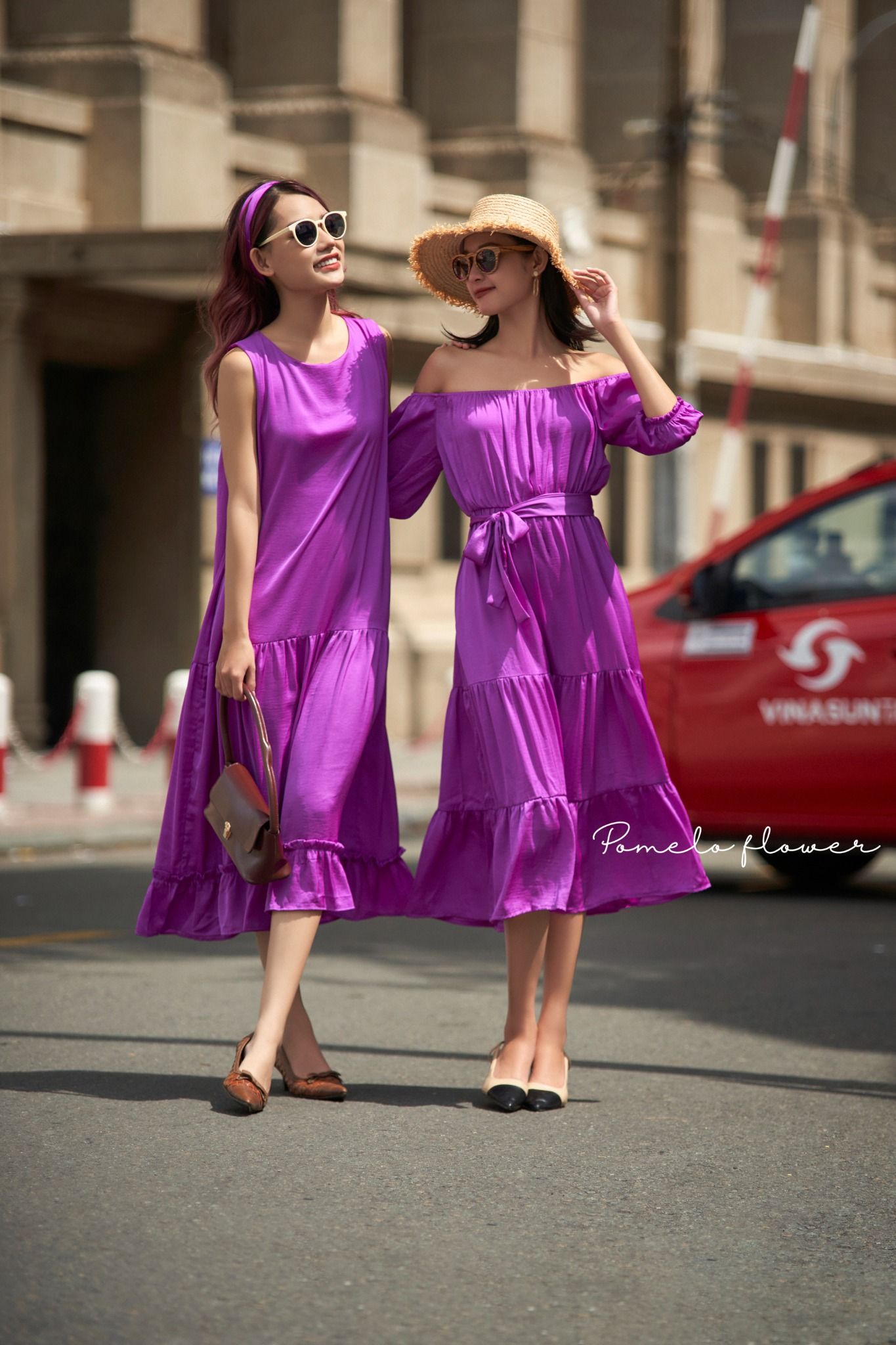 Emmie Dress - Đầm sát nách lụa các màu - D634