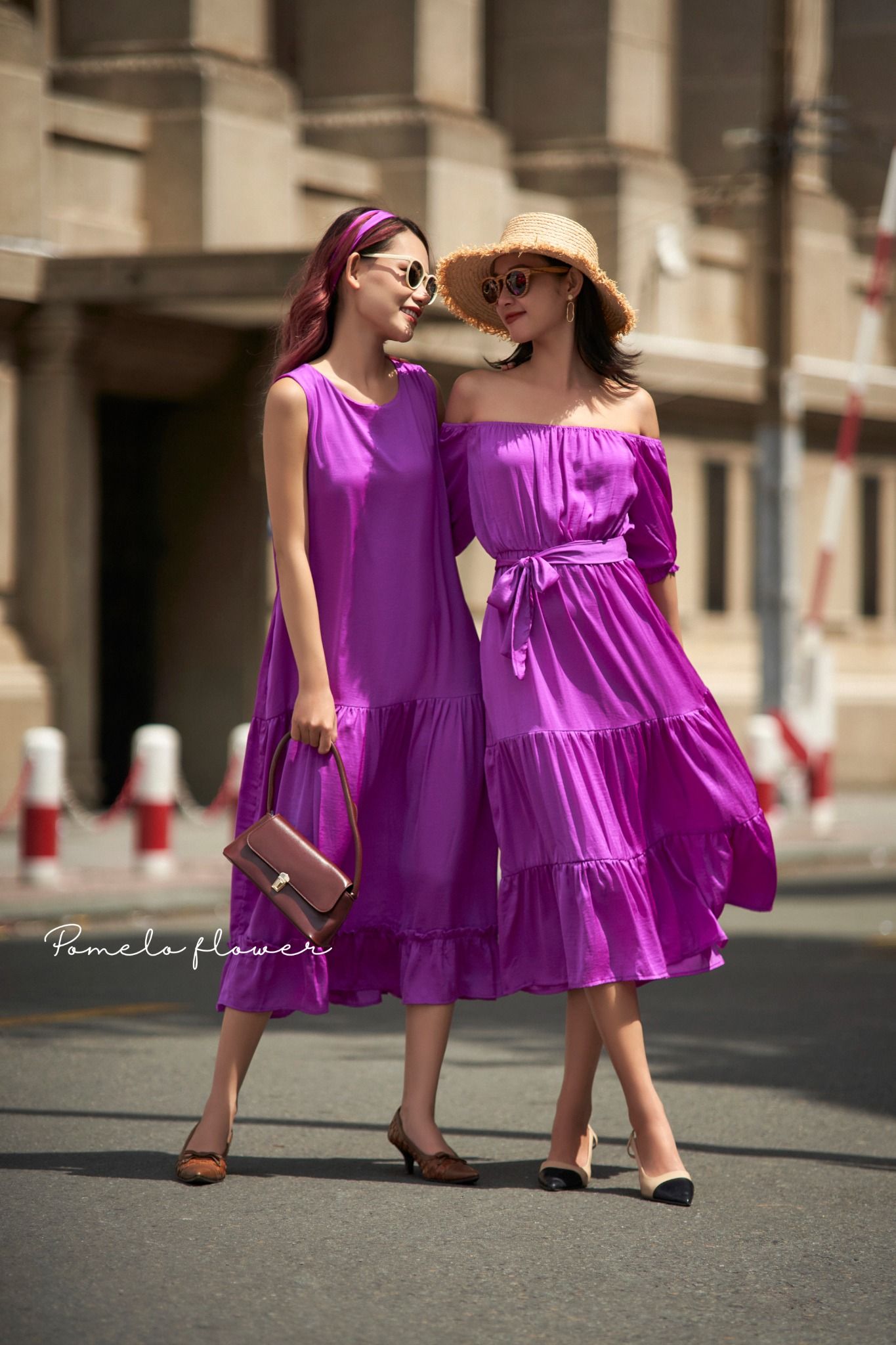 Emmie Dress - Đầm sát nách lụa các màu - D634