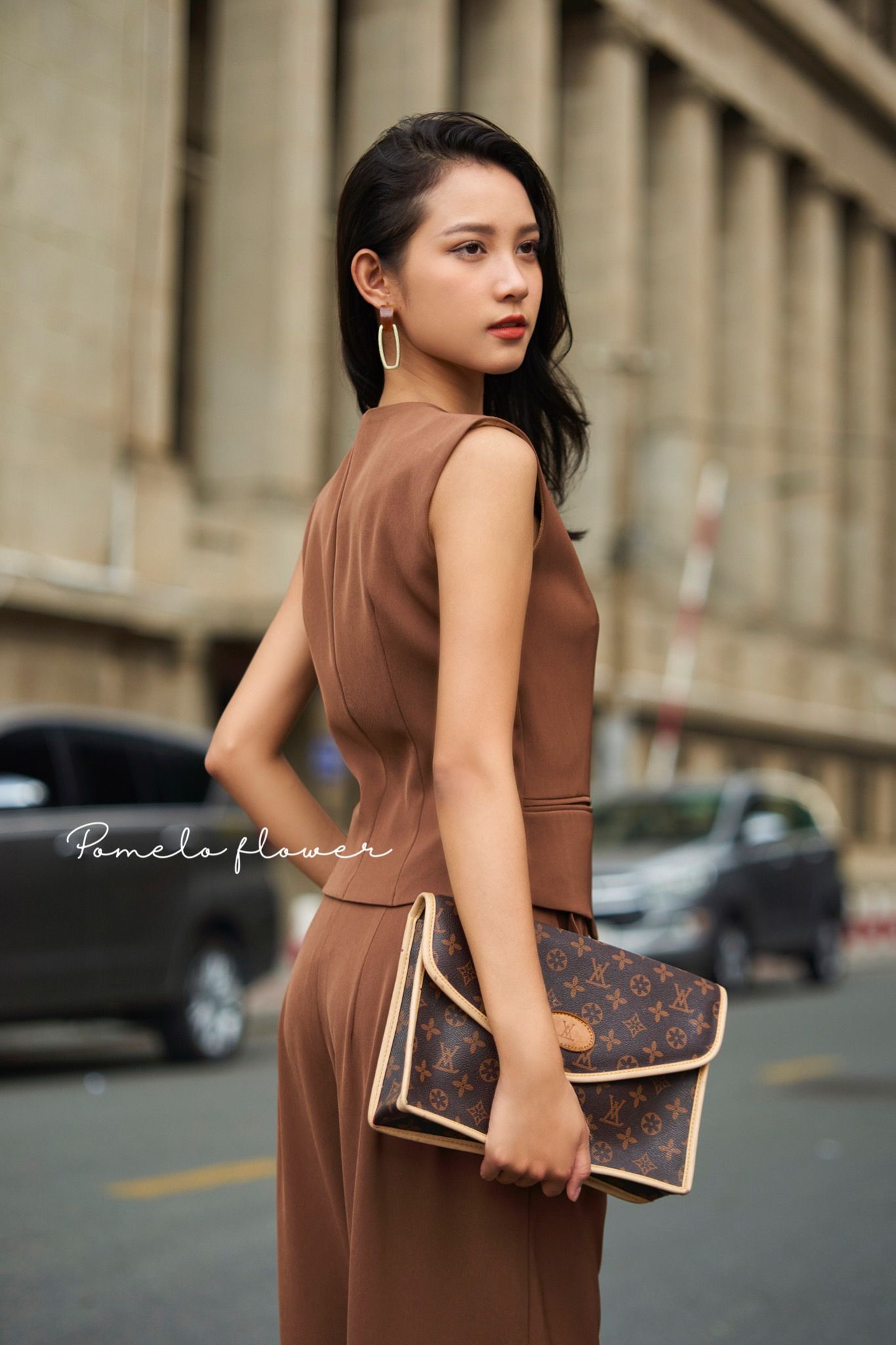 Sadie Gile Set S49 Áo ghile và Quần Dài
