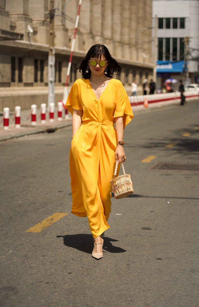 Nyla Dress - Đầm Xoắn Eo D035