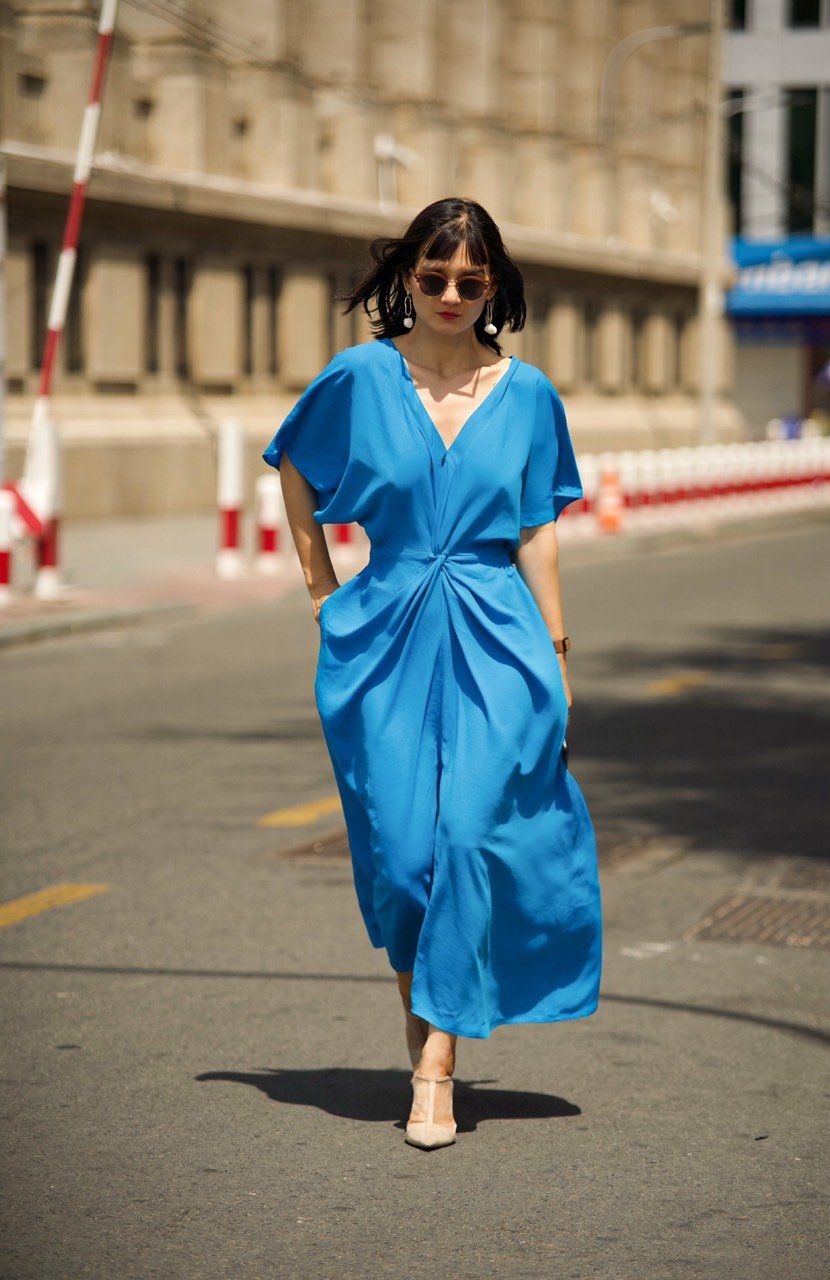 Nyla Dress - Đầm Xoắn Eo D035