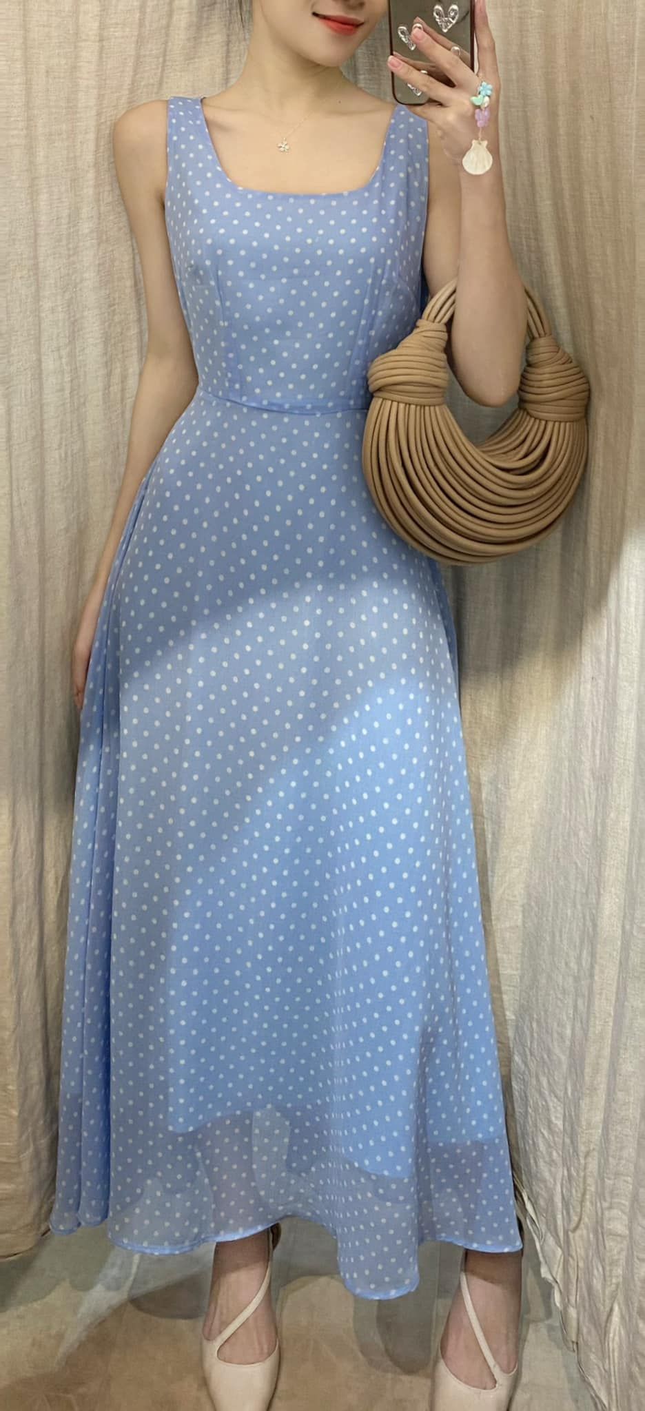 Lala Dress - Đầm Voan 2 Dây E01
