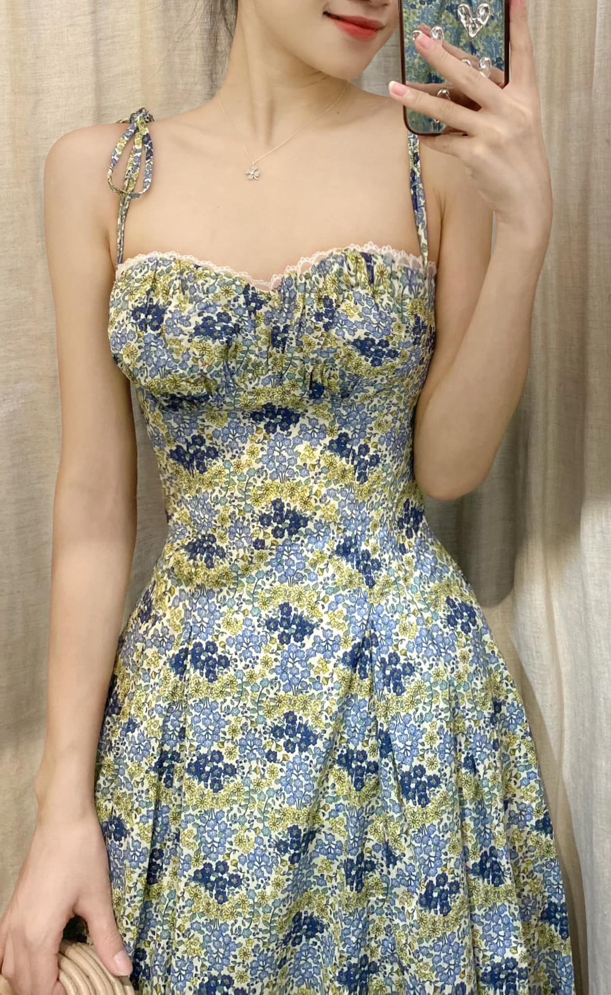 Leah Dress - Đầm 2 Dây Cúp Ngực V14